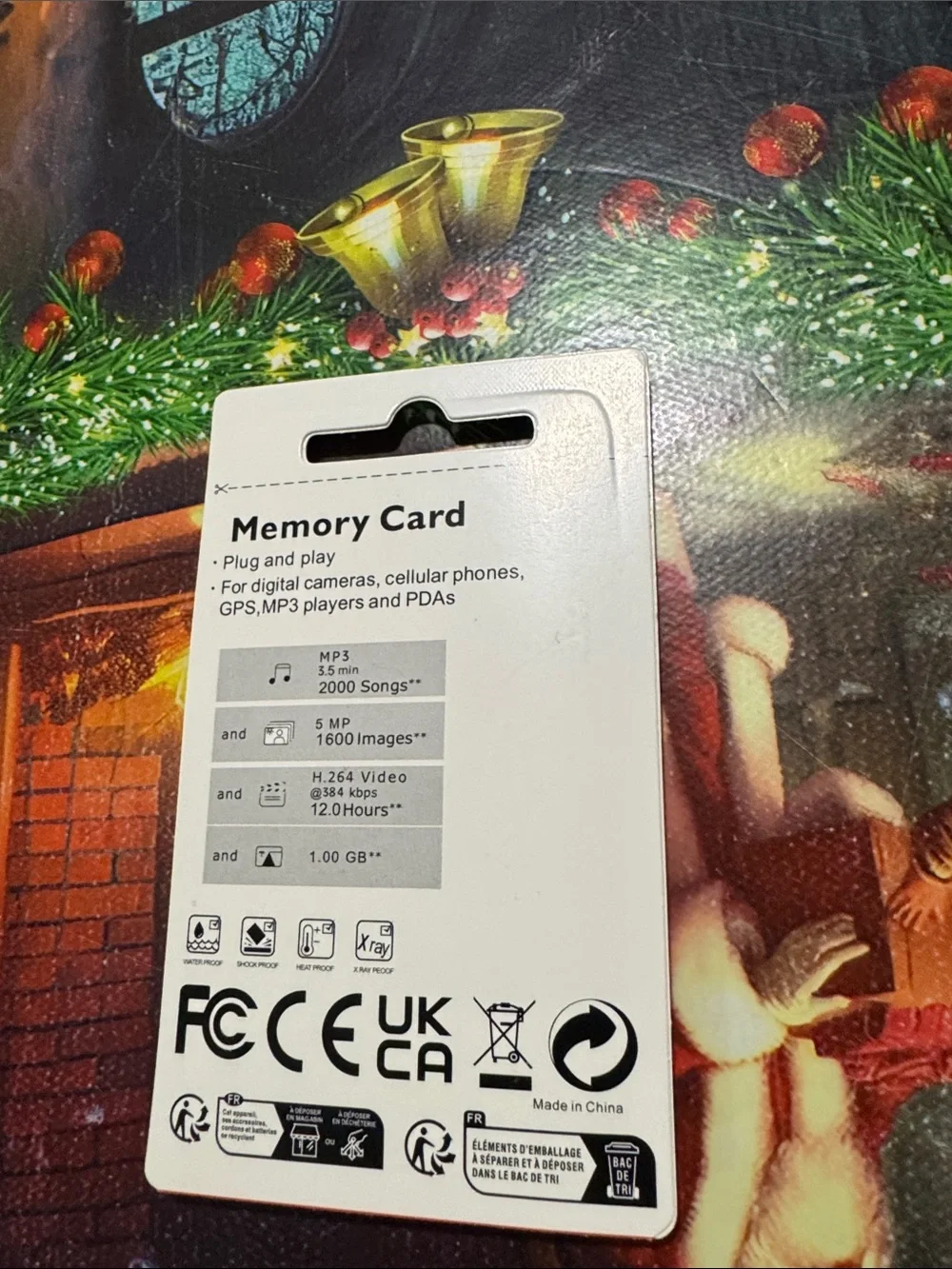 JBL Red MicroSD Memory Card with Adapter